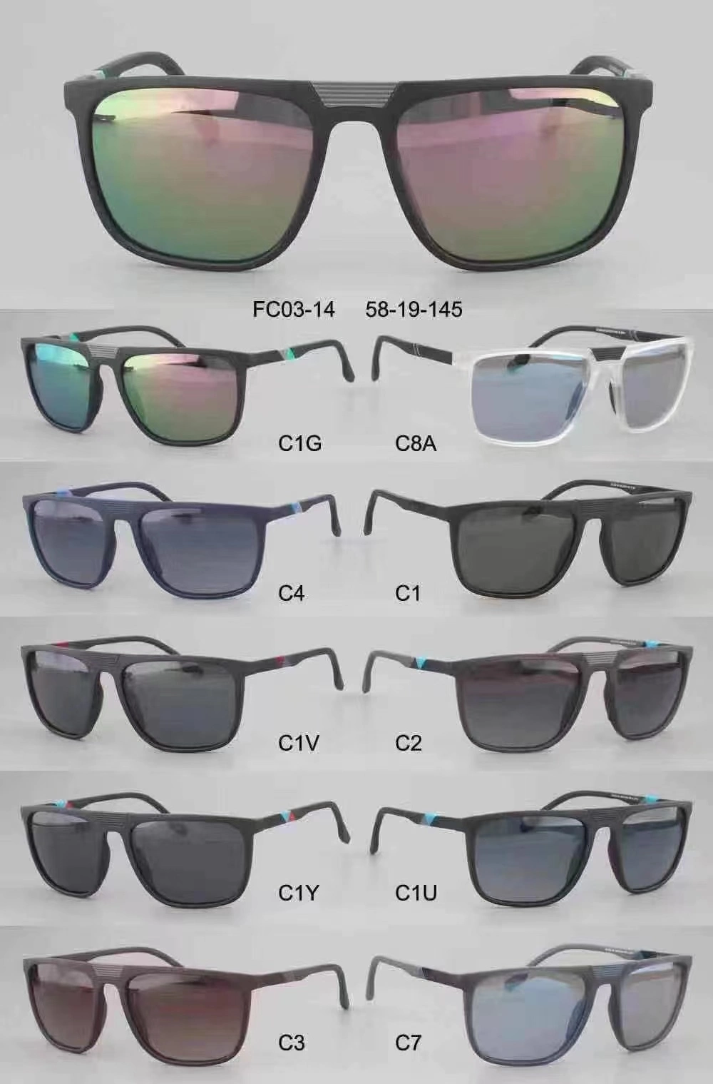 Fashion Lightweight Polarized Customized Floating Sunglasses Men Women Fishing Sunglasses for European and American