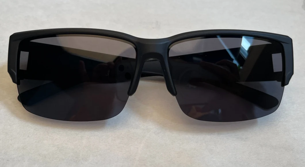 PC Sun Cover Prescription Eyewear Fitover Sunglass Semi Polarized Black