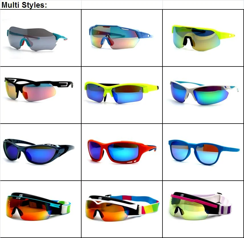 Sample Customization SA0804e01 Factory Direct Hot-Selling 100% UV400 Protection Sports Sunglasses Eyewear Safety Cycling Mountain Bicycle Eye Glasses Unisex