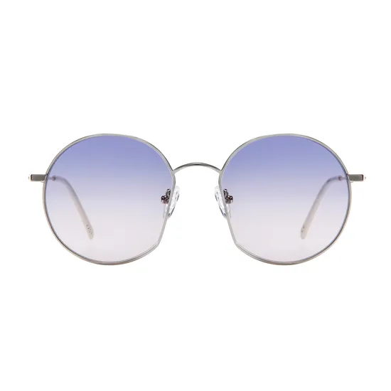 New Trendy Metal Colorful Lenses for Men and Women Fashionable Designer Style Sunglasses